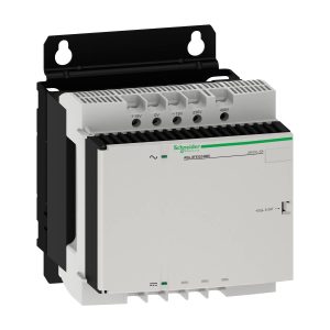 Schneider Electric ABL8FEQ24060 Gelijkrichter. U. gezeef, 1-/2-fasig, 230/400 VAC, 24 VDC, 6 A, 144 W. Verdeelkastaccess