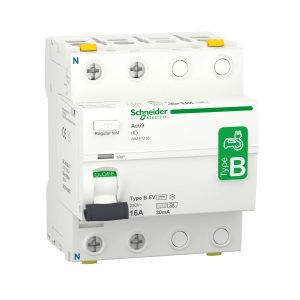 Schneider Electric A9Z51216 Aardlekschakelaar Voor laadstation B 16 A 0.03 A Schneider Electric A9Z51216 Aardlekschakelaar Voor laadstation B 16 A 0.03 A