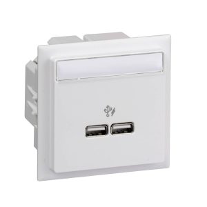Schneider Electric INS60520 Inbouwdoos USB-aansluitdoos 1 stuk(s) Schneider Electric INS60520 Inbouwdoos USB-aansluitdoos 1 stuk(s)