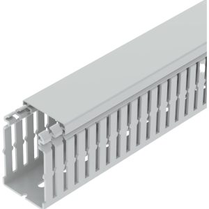 OBO Bettermann 6178556 Kabelgoot Bovenstuk (l x b x h) 2000 x 50 x 75 mm 1 stuk(s) Grijs