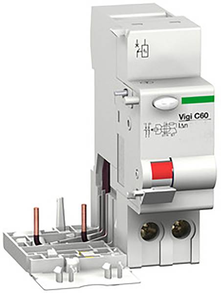 Schneider Electric M9V31263 Multi 9 OEM Vigi C60 2-polig 63A 30 mA type SIvoor LS-schakelaar C60 Verdeelkastaccessoire 1