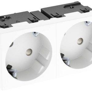 OBO Bettermann 6120483 Apparaatinzet 2-voudig stopcontact (b x h x d) 90 x 45 x 40 mm Wit 1 stuk(s) OBO Bettermann 6120483 Apparaatinzet 2-voudig stopcontact (b x h x d) 90 x 45 x 40 mm Wit 1 stuk(s)