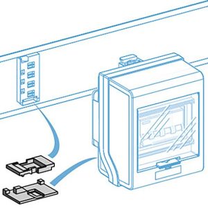 Schneider Electric KNB160ZL40 GN-coderenset, mechanisch optisch, blauw Verdeelkastaccessoire 10 stuk(s)