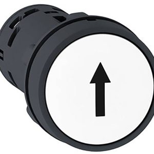 Schneider Electric XB7NA11341 Drukknop, Harmony XB7, monoblock, kunststof, Ø22mm, wit, 1S, schroefklem, PIJL BOVEN Verde Schneider Electric XB7NA11341 Drukknop, Harmony XB7, monoblock, kunststof, Ø22mm, wit, 1S, schroefklem, PIJL BOVEN Verde