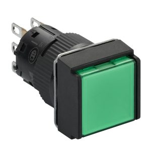 Schneider Electric XB6ECW3B1P Groene verlichte druktoets Ø 16, plat, zonder vergrendeling, 24 V, 1 OC Verlichte druktoet Schneider Electric XB6ECW3B1P Groene verlichte druktoets Ø 16, plat, zonder vergrendeling, 24 V, 1 OC Verlichte druktoet