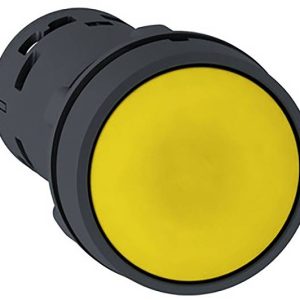 Schneider Electric XB7NA81 Drukknop, Harmony XB7, monoblock, kunststof, Ø22mm, geel, 1S, schroefklem Verdeelkastaccessoi Schneider Electric XB7NA81 Drukknop, Harmony XB7, monoblock, kunststof, Ø22mm, geel, 1S, schroefklem Verdeelkastaccessoi