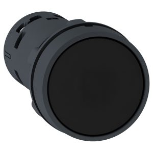Schneider Electric XB7NH21 Drukknop, Harmony XB7, monoblock, kunststof, Ø22mm, zwart, 1S, schroefklem Verdeelkastaccesso Schneider Electric XB7NH21 Drukknop, Harmony XB7, monoblock, kunststof, Ø22mm, zwart, 1S, schroefklem Verdeelkastaccesso