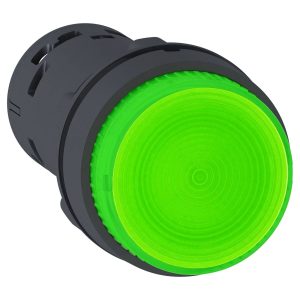 Schneider Electric XB7NW33M1 Verlichte druktoets, Harmony XB7, monoblock, kunststof, Ø 22 mm, groen, geïntegreerde LED, Schneider Electric XB7NW33M1 Verlichte druktoets, Harmony XB7, monoblock, kunststof, Ø 22 mm, groen, geïntegreerde LED,