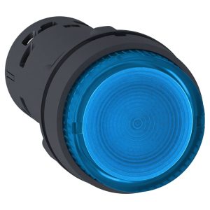 Schneider Electric XB7NW36B1 Verlichte druktoets, Harmony XB7, monoblock, kunststof, Ø 22 mm, blauw, geïntegreerde LED, Schneider Electric XB7NW36B1 Verlichte druktoets, Harmony XB7, monoblock, kunststof, Ø 22 mm, blauw, geïntegreerde LED,