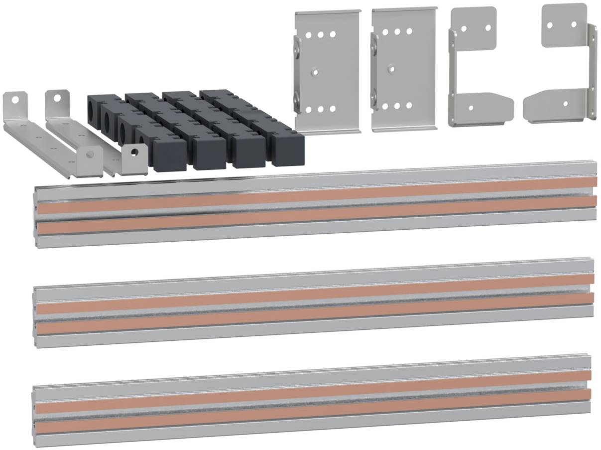 Schneider Electric LVS04493 PrismaSeT-P, verbinding, MasterPacT MTZ2 08-16 3-polig, vaste inbouw/inschuiftechniek, met h