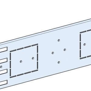 Schneider Electric LVS03121 PrismaSeT-G, montageplaat, FuPacT ISFT160, horizontaal, breedte=600 mm, hoogte=3 modules Mon Schneider Electric LVS03121 PrismaSeT-G, montageplaat, FuPacT ISFT160, horizontaal, breedte=600 mm, hoogte=3 modules Mon