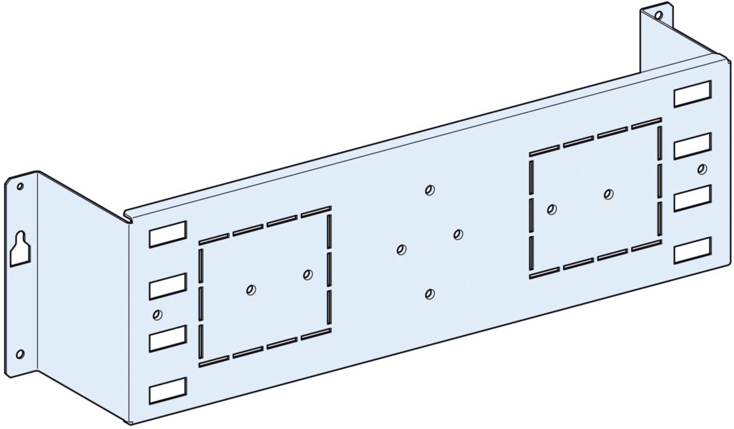 Schneider Electric LVS03121 PrismaSeT-G, montageplaat, FuPacT ISFT160, horizontaal, breedte=600 mm, hoogte=3 modules Mon