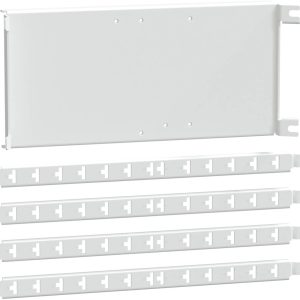 Schneider Electric LVS03405 PrismaSeT-P, montageplaat, Compact NSXm160 3-4-polig, verticaal, breedte=400 mm, hoogte=8 mo
