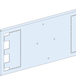 Schneider Electric LVS03124 PrismaSeT-G, montageplaat, FuPacT ISFT250, horizontaal, breedte=600 mm, hoogte=5Module Monta Schneider Electric LVS03124 PrismaSeT-G, montageplaat, FuPacT ISFT250, horizontaal, breedte=600 mm, hoogte=5Module Monta