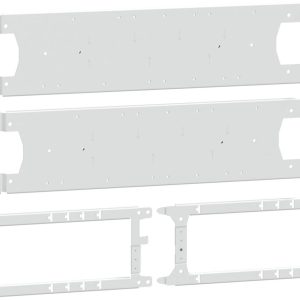 Schneider Electric LVS03410 PrismaSeT-P, montageplaat, 5x Compact NSXm160 3-polig/4x Compact NSXm160 4-polig, verticaal,