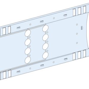 Schneider Electric LVS03412 PrismaSeT-P, montageplaat, INS-INV/NSX/NSX Vigi100-250 4-polig, tuimelaar, vaste inbouw, hor