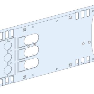 Schneider Electric LVS03453 PrismaSeT-P, montageplaat, Compact NSX/NSX Vigi400-630 3-polig, insteektechniek, horizontaal Schneider Electric LVS03453 PrismaSeT-P, montageplaat, Compact NSX/NSX Vigi400-630 3-polig, insteektechniek, horizontaal