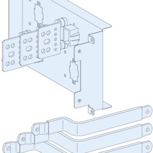Schneider Electric LVS04455 PrismaSeT-P, aansluitverlenging, Compact NSX/NSX Vigi400-630 3-polig, tuimelaar, vaste inbou Schneider Electric LVS04455 PrismaSeT-P, aansluitverlenging, Compact NSX/NSX Vigi400-630 3-polig, tuimelaar, vaste inbou