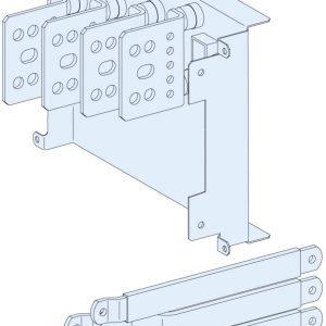 Schneider Electric LVS04456 PrismaSeT-P, aansluitverlenging, Compact NSX/NSX Vigi400-630 4-polig, tuimelaar, vaste inbou Schneider Electric LVS04456 PrismaSeT-P, aansluitverlenging, Compact NSX/NSX Vigi400-630 4-polig, tuimelaar, vaste inbou