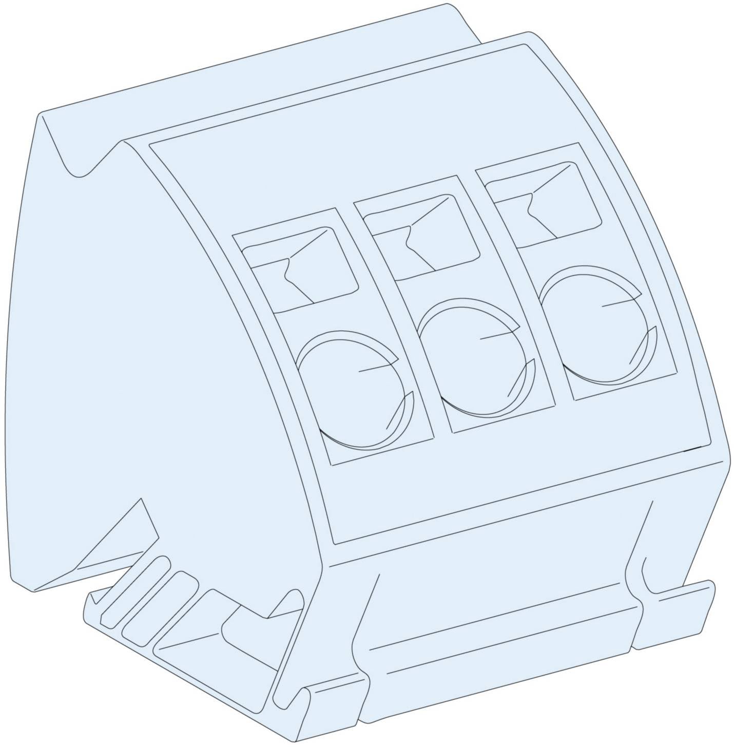 Schneider Electric LVS04215 PrismaSeT-P, Linergy TB, aardingsblok, 3x16mmm, lengte = 37mm,(4 stuks) Verdeelkastaccessoir