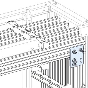 Schneider Electric LVS04604 PrismaSeT-P, Linergy LGYE, verbinding, kort verticaal, 2000-2500A Verdeelkastaccessoire 1 st