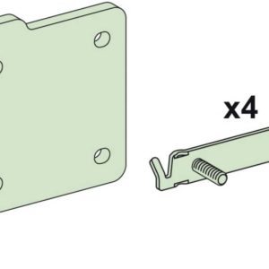Schneider Electric LVS04623 PrismaSeT-P, Linergy LGYE, verbinding, horizontaal, 3200-4000A Verdeelkastaccessoire 1 stuk(