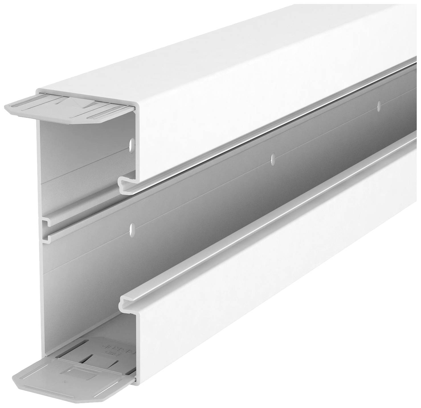 OBO Bettermann 6114300 Kabelgoot (l x b) 2000 mm x 170 mm Wit 1 stuk(s)