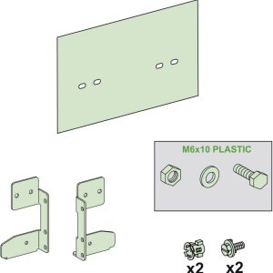 Schneider Electric LVS04624 PrismaSeT-P, Linergy LGYE, isolator, voor neutraalgeleiderverbinding Verdeelkastaccessoire 1