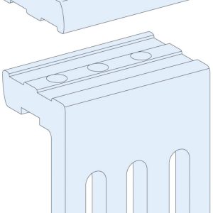 Schneider Electric LVS04637 PrismaSeT-P, Linergy BS, verbinding, verticale verzamelrail Linergy BS horizontale verzamelr