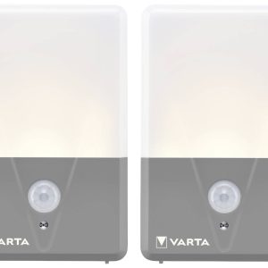 Varta 16634101402 Motion Sensor Outdoor Light Twin Campinglamp LED 40 lm werkt op batterijen 60 g Grijs Varta 16634101402 Motion Sensor Outdoor Light Twin Campinglamp LED 40 lm werkt op batterijen 60 g Grijs