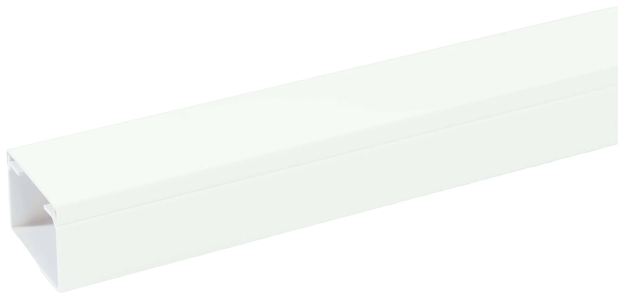 OBO Bettermann 6131076 Kabelgoot Kabelhouder (l x b x h) 2000 x 130 x 65 mm Wit 8 stuk(s)