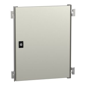 Schneider Electric NSYPIN54 Binnendeur voor behuizing Spacial WM H500xB400, staal, RAL7035, diepte-instelling Verdeeldeu