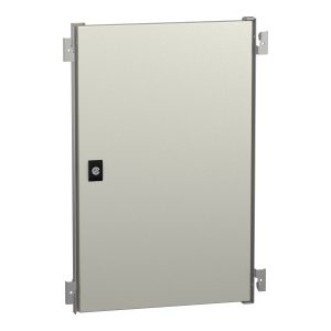 Schneider Electric NSYPIN64 Binnendeur voor behuizing Spacial WM H600xB400, staal, RAL7035, diepte-instelling Verdeeldeu