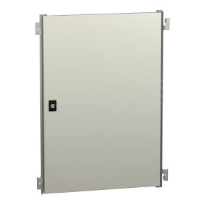 Schneider Electric NSYPIN75 Binnendeur voor behuizing Spacial WM H700xB500, staal, RAL7035, diepte-instelling Verdeeldeu