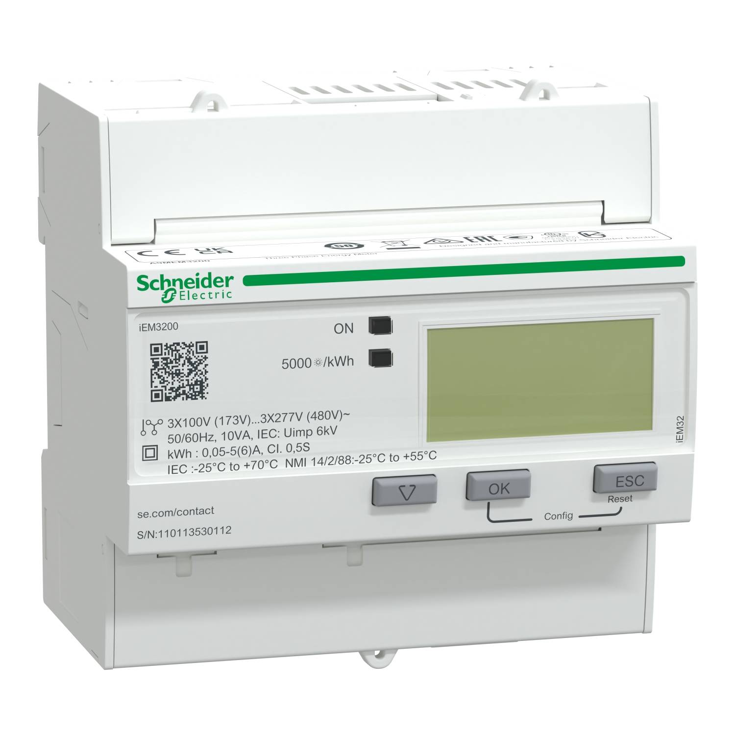Schneider Electric A9MEM3200 Digitale kWh-meter 1 stuk(s)