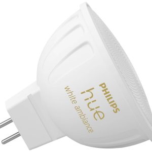 Philips Hue LED-lamp 8719514491342 Energielabel: G (A – G) Hue White Ambiance GU5.3 Philips Hue LED-lamp 8719514491342 Energielabel: G (A – G) Hue White Ambiance GU5.3