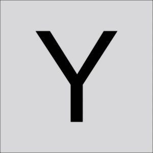 RZB 99221.013.Y Letter „Y” groot 60 mm 1 stuk(s) RZB 99221.013.Y Letter „Y” groot 60 mm 1 stuk(s)