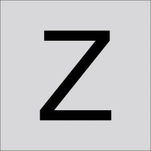 RZB 99221.013.Z Letter „Z” groot 60 mm 1 stuk(s) RZB 99221.013.Z Letter „Z” groot 60 mm 1 stuk(s)