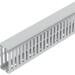 OBO Bettermann 6132550 Kabelgoot Bovenstuk (l x b x h) 2000 x 25 x 60 mm 30 stuk(s) Grijs OBO Bettermann 6132550 Kabelgoot Bovenstuk (l x b x h) 2000 x 25 x 60 mm 30 stuk(s) Grijs