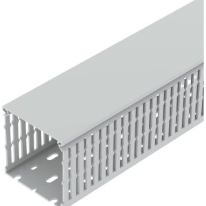 OBO Bettermann 6132566 Kabelgoot Bovenstuk (l x b x h) 2000 x 80 x 80 mm 12 stuk(s) Grijs OBO Bettermann 6132566 Kabelgoot Bovenstuk (l x b x h) 2000 x 80 x 80 mm 12 stuk(s) Grijs