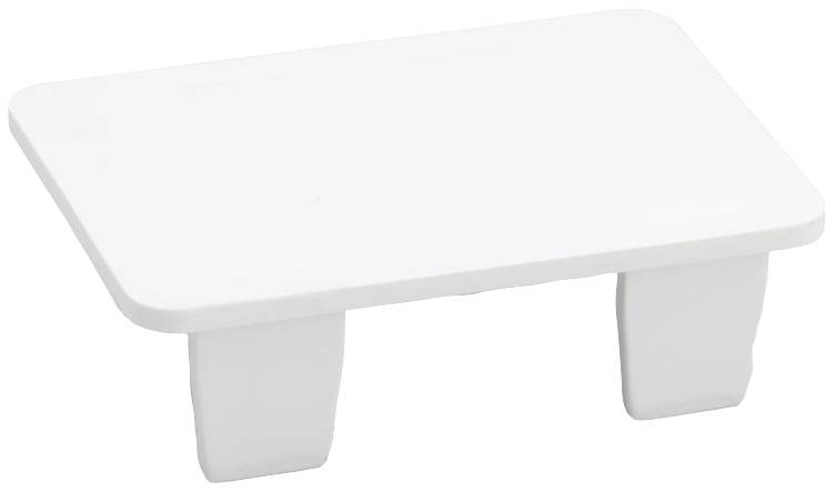 OBO Bettermann 6130888 Eindstuk (b x h) 65 mm x 2 mm Wit 5 stuk(s)