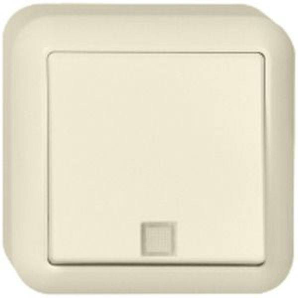 ELSO AP-toets 382610 10A verlicht CONTURA parelwit 10 stuk(s)