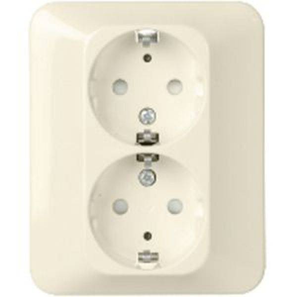 ELSO stopcontact 2454 2f. 16A RENOVATIE compleet pw 10 stuk(s)
