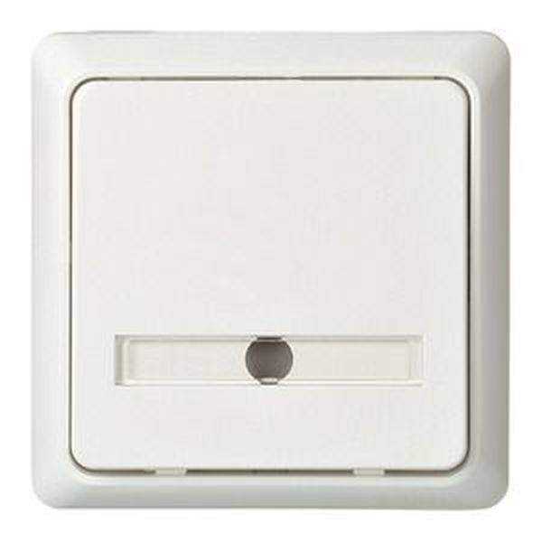 ELSO-toets 506334 42V/1A AP plat bel. zuiver wit 10 stuk(s)