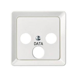 ELSO centrale plaat 503674 antennestekker. 3-GATS zuiver wit 10 stuk(s) ELSO centrale plaat 503674 antennestekker. 3-GATS zuiver wit 10 stuk(s)