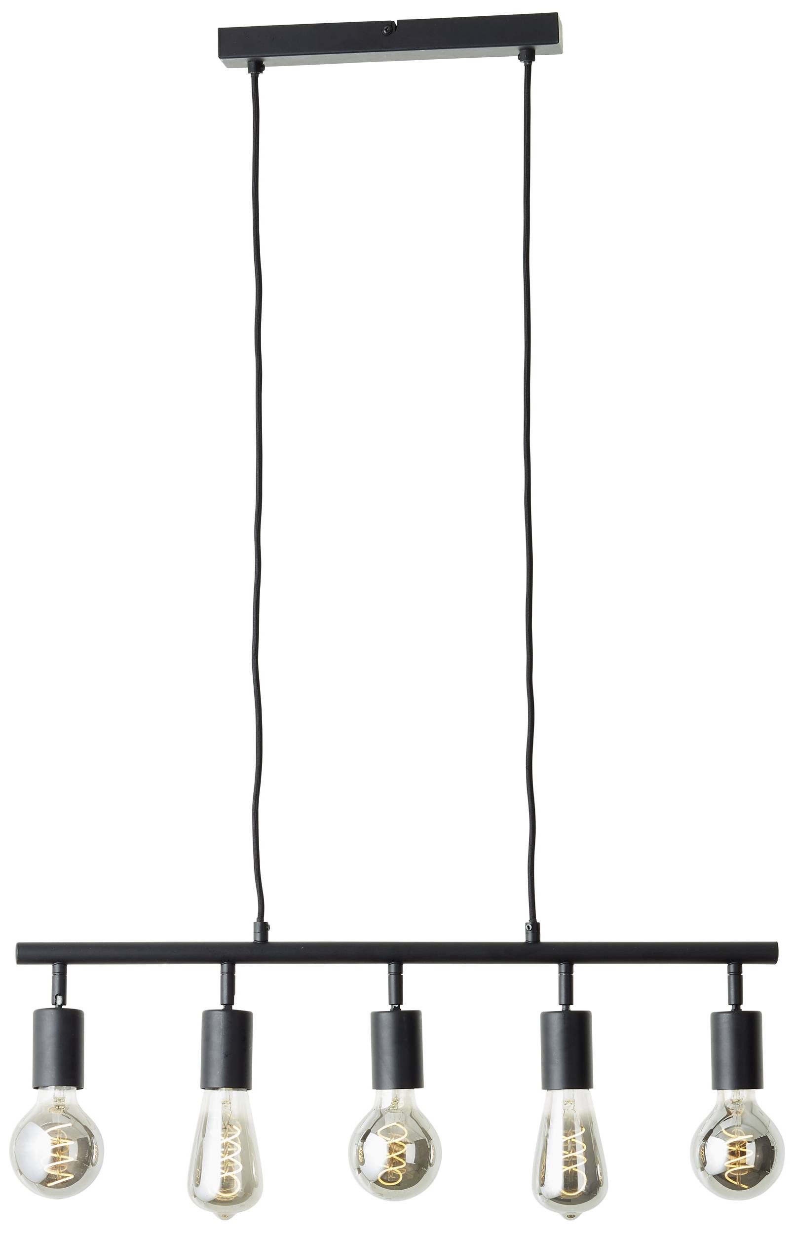 Brilliant Tiffany 99684/06 Hanglamp E27 28 W Zwart (mat)