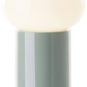 Brilliant Knut 99002/84 Tafellamp E27 25 W Groen, Wit Brilliant Knut 99002/84 Tafellamp E27 25 W Groen, Wit