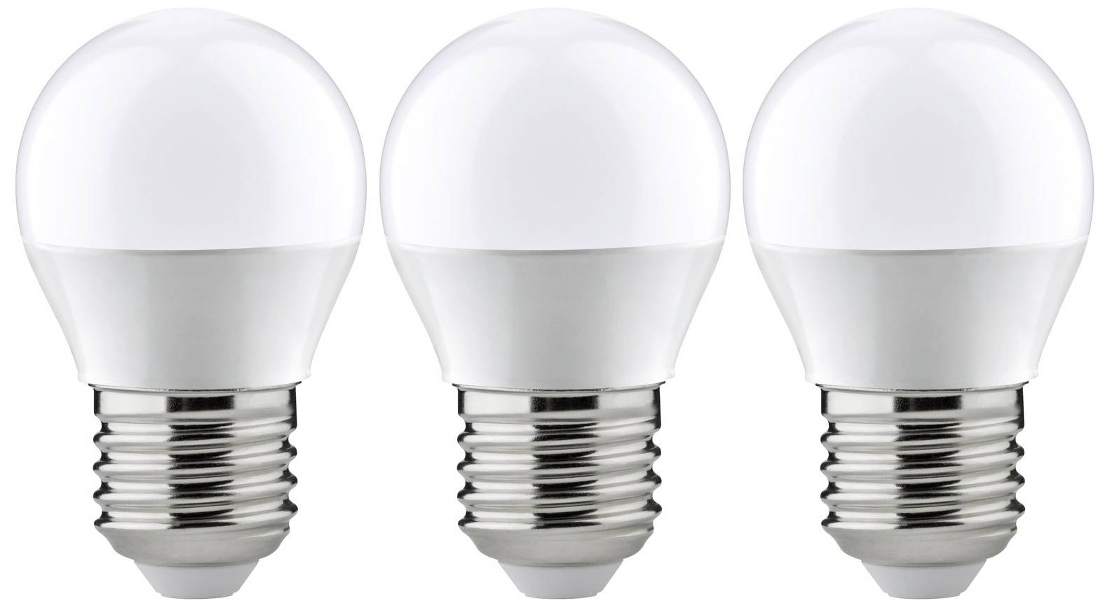 Paulmann 28578 LED-lamp Energielabel G (A - G) E27 3.5 W Warmwit (Ø x h) 45 mm x 82 mm 3 stuk(s)