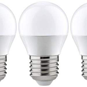 Paulmann 28579 LED-lamp Energielabel F (A – G) E27 5.5 W Warmwit (Ø x h) 45 mm x 82 mm 3 stuk(s)