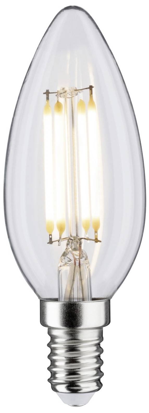 Paulmann 28611 LED-lamp Energielabel F (A - G) E14 4.5 W Warmwit (Ø x h) 35 mm x 98 mm 1 stuk(s)